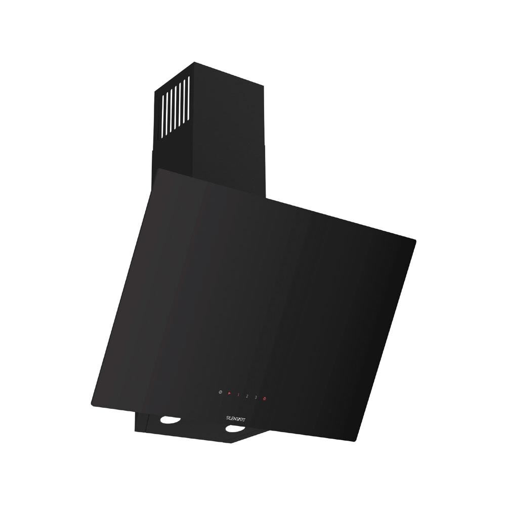 FERRE D077-SA  SILENTART SERİSİ SESSİZ DC INVERTÖR MOTORLU 60 CM SİYAH DAVLUMBAZ-300M3