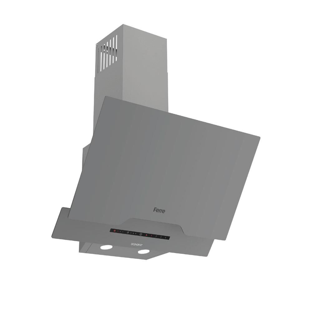 FERRE D065-SA  SILENTART SERİSİ SESSİZ DC INVERTÖR MOTORLU 60 CM GRİ DAVLUMBAZ-450M3