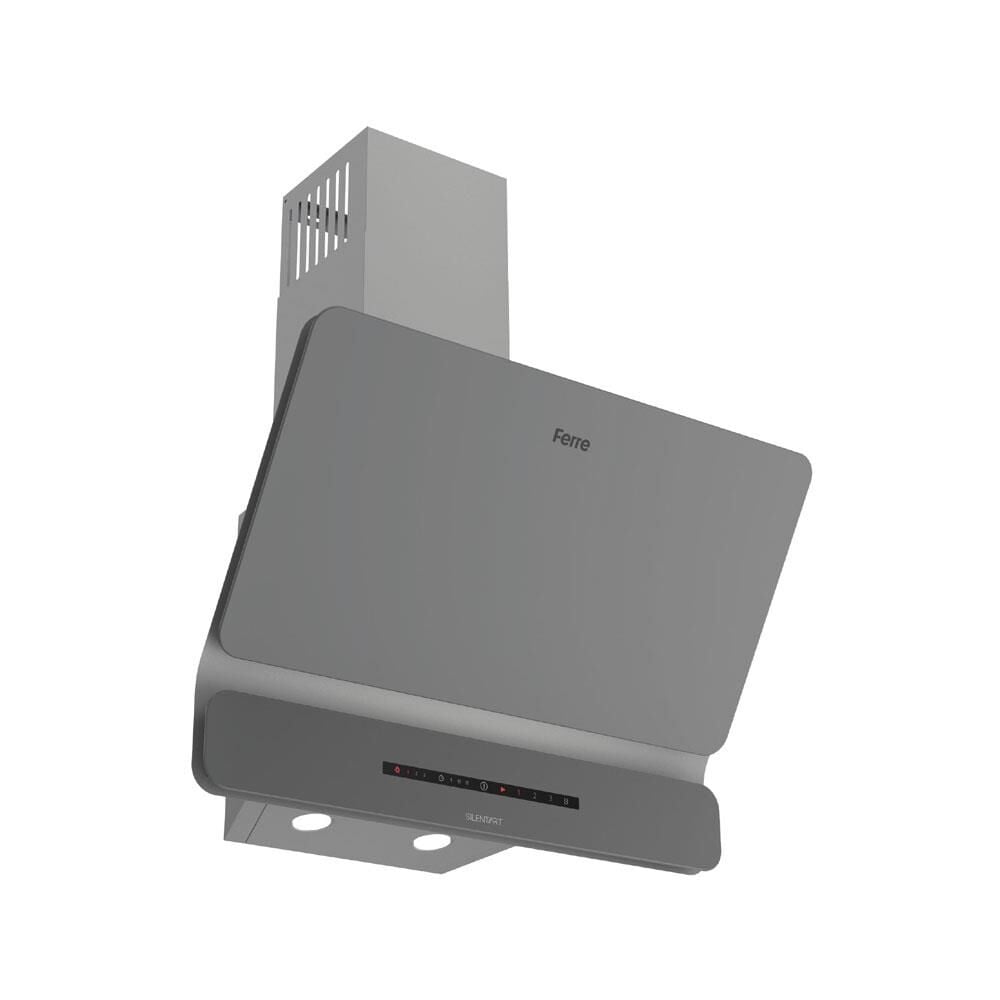 FERRE D082-SA SILENTART SERİSİ SESSİZ DC INVERTÖR MOTORLU 60 CM GRİ DAVLUMBAZ-600M3