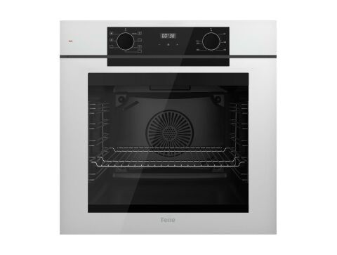 FERRE QEP63CB FRYART SERİSİ BEYAZ ANKASTRE FIRIN (0+7 KONUM)