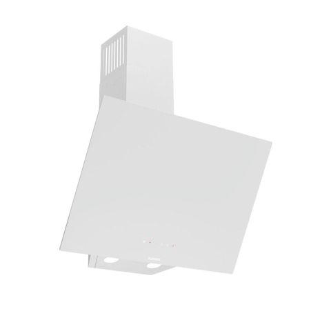 Ferre FLOWART-SILENTART Serisi Beyaz Set (SC406-WFA + QBL63CB +D078-SA ) - Döküm Izgara / 65 cm Ocak