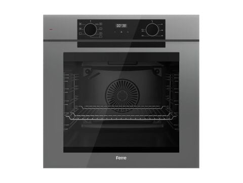 Ferre FRYART-SILENTART Serisi Gri Set (SS208 + QEP63CPR +D065-SA ) - Emaye Izgara