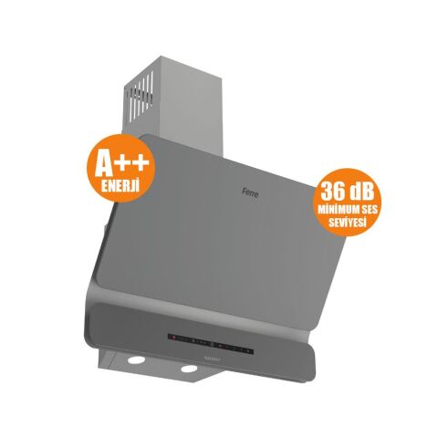 Ferre FRYART-SILENTART Serisi Gri Set (SS208 + QEP63CPR +D082-SA ) - Emaye Izgara