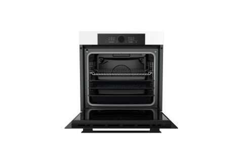 Ferre PIZZART-FRYART-SILENTART Serisi Beyaz Set (SS206 + QEP65CB +D064-SA ) - Emaye Izgara / 60 cm