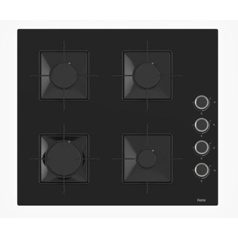 FERRE SS205 KARE EMAYE IZG. SİYAH CAM OCAK