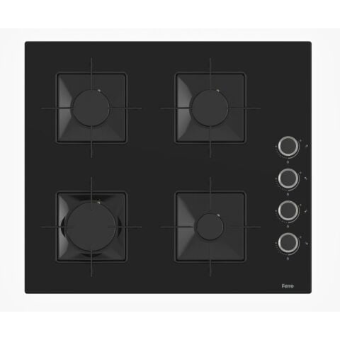 FERRE SS205 KARE EMAYE IZG. SİYAH CAM OCAK